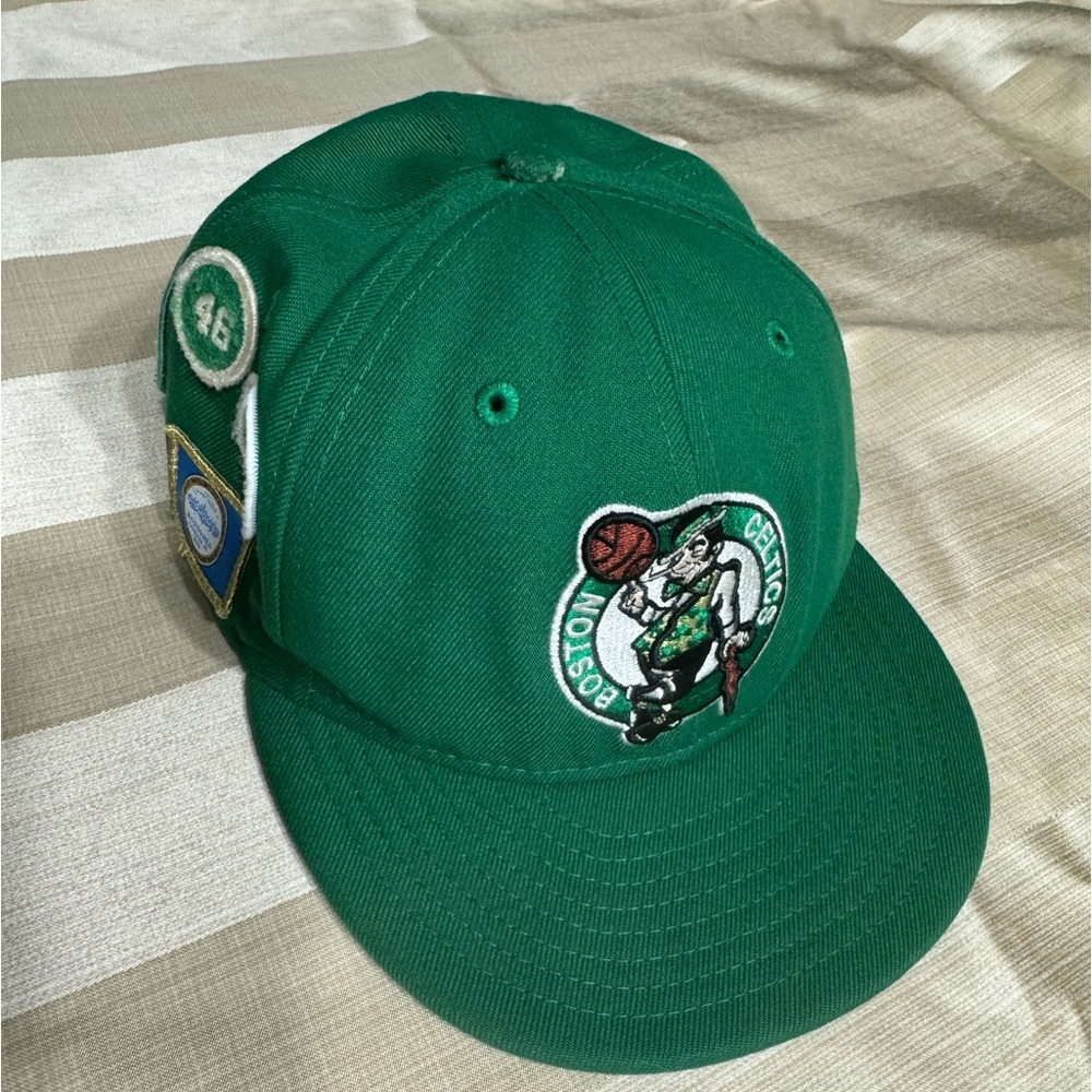 New Era 9Fifty 2018 Draft Used Boston Celtics NBA Hat SnapBack fitted good cond